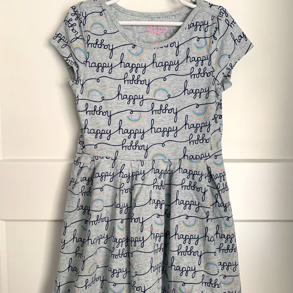 *Girls Jumping Bean - Happy Rainbow Dress*